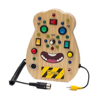 Busy board με φώτα και διακόπτες