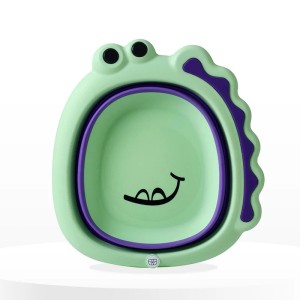 Giggles & Co. Πτυσσόμενο Δοχείο Ξεβγάλματος για Μωρό – Πρακτικό Baby Bath Rinse Cup (Πράσινο)