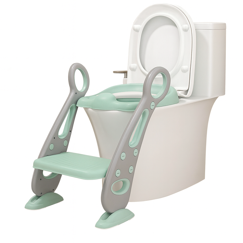 κάθισμα τουαλέτας για νήπια με σκαλοπάτι