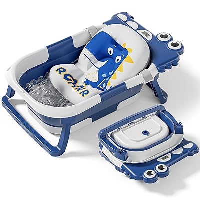 μπανιέρα μωρού με θερμόμετρο