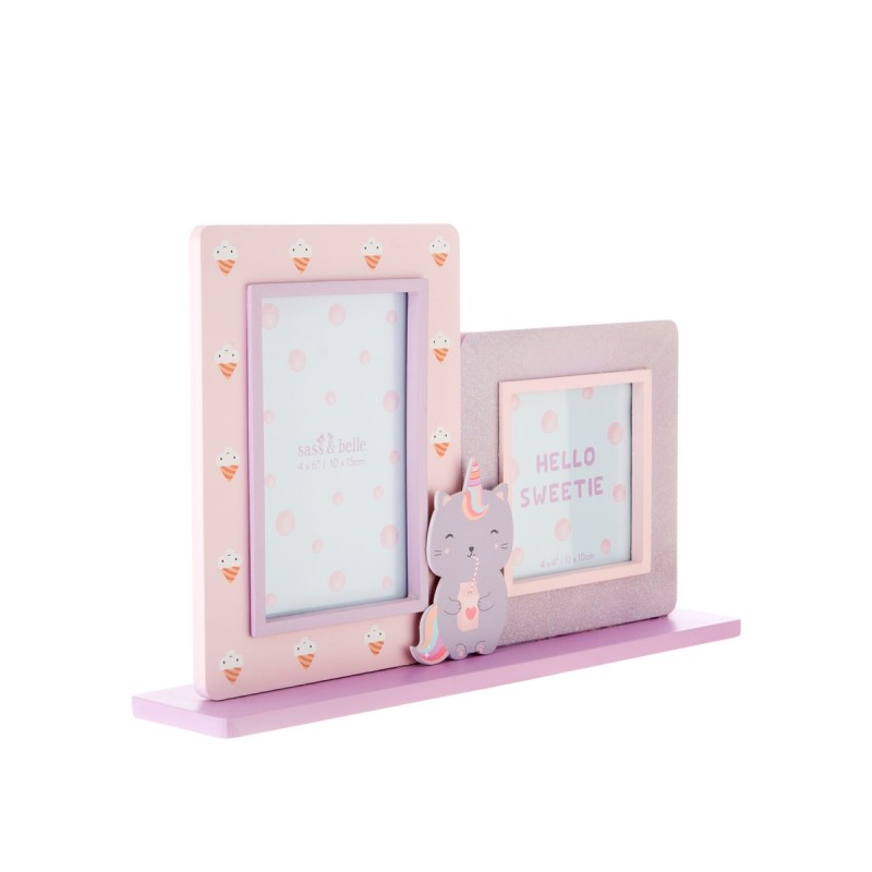 Sass & Belle Κορνίζα Διπλή Luna Caticorn Sass & Belle Κορνίζα Διπλή Luna Caticorn