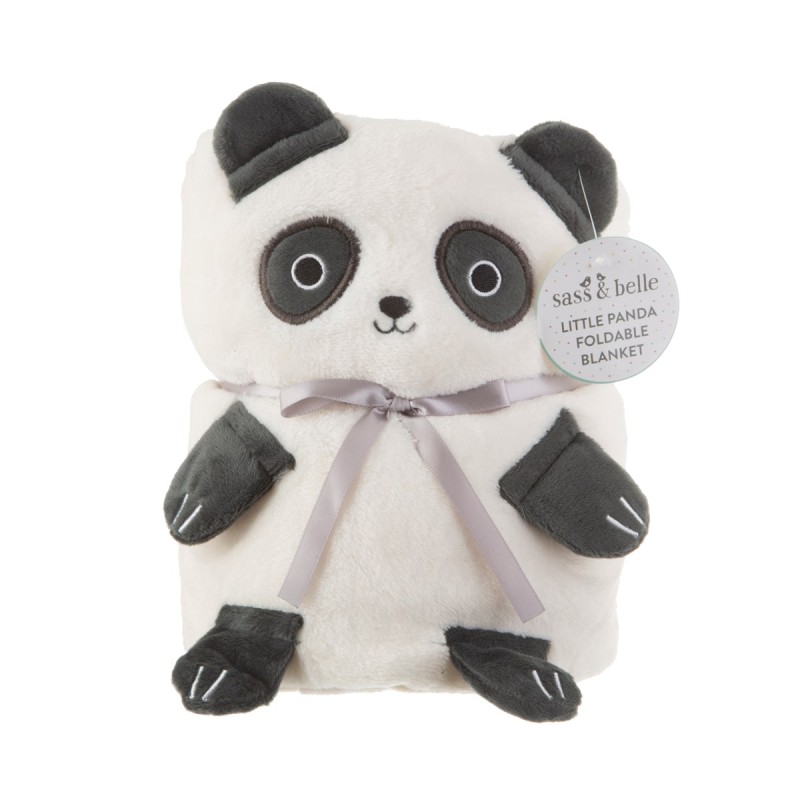 Sass & Belle Μαλακή Κουβέρτα Panda Sass & Belle Μαλακή Κουβέρτα Panda