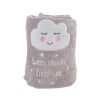 Sass & Belle Κουβέρτα Αγκαλιάς & Λίκνου Cloud Fleece Γκρι 70x105cm Sass & Belle Κουβέρτα Αγκαλιάς & Λίκνου Cloud Fleece Γκρι 70x105cm