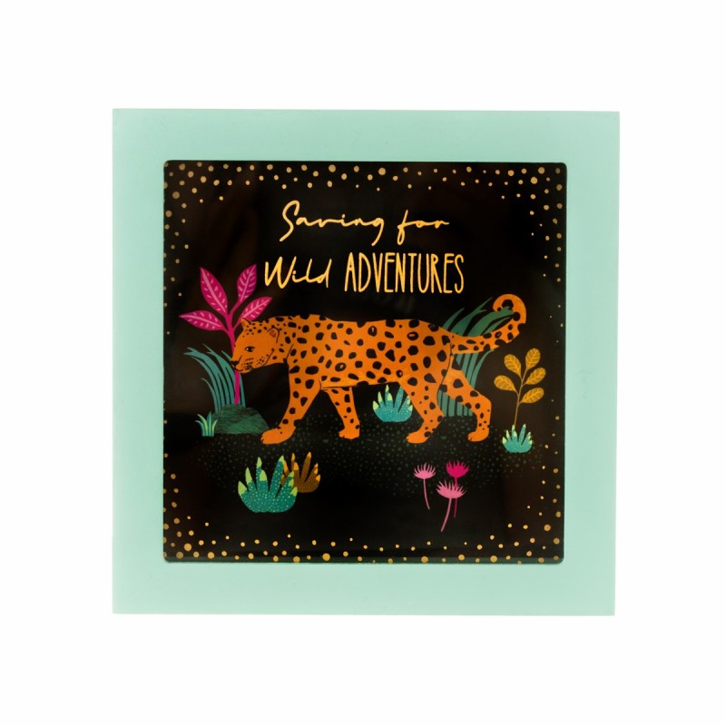 Sass & Belle Κουμπαράς Leopard Love Sass & Belle Κουμπαράς Leopard Love