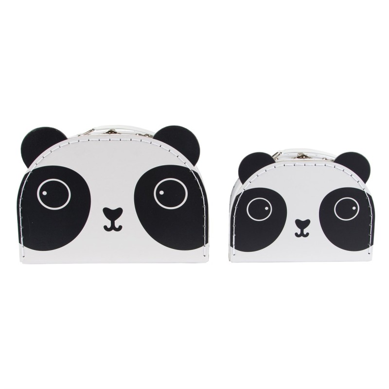 Sass & Belle Βαλιτσάκια Αποθήκευσης Aiko Panda Sass & Belle Βαλιτσάκια Αποθήκευσης Aiko Panda
