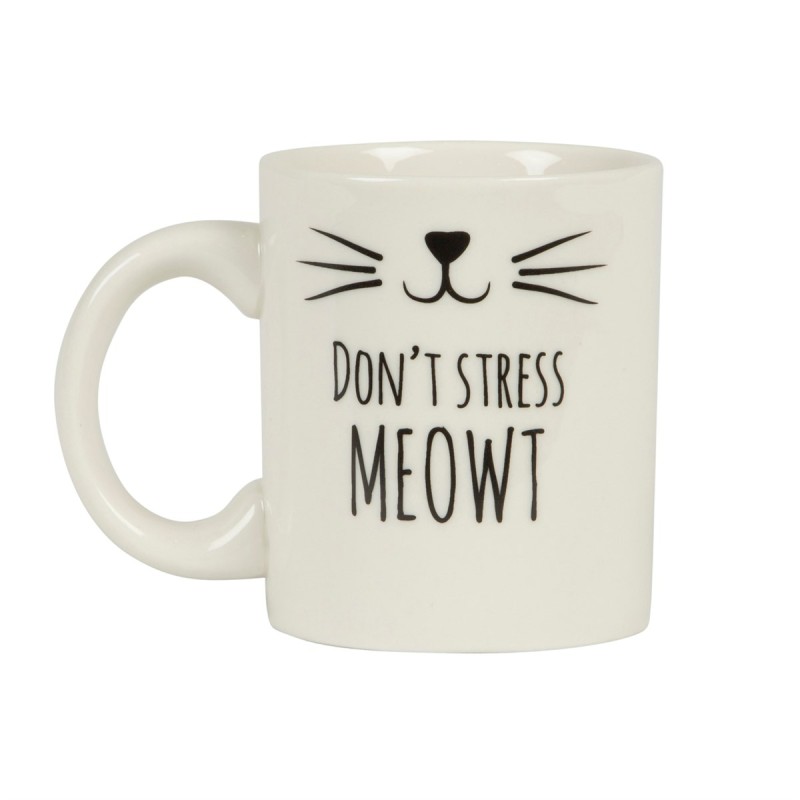 Sass & Belle Κούπα Don't Stress Meowt