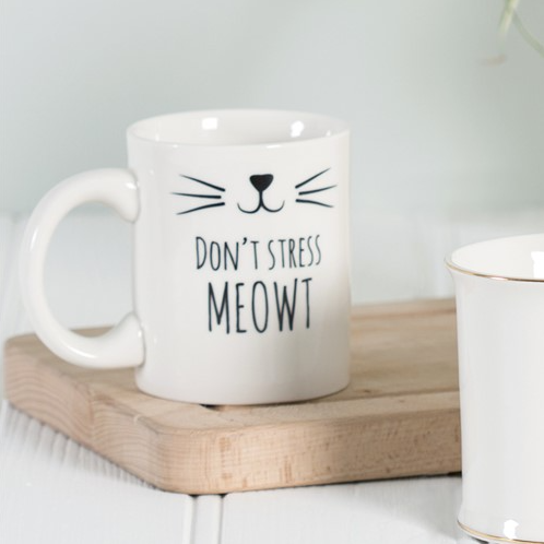 Sass & Belle Κούπα Don't Stress Meowt Κούπα