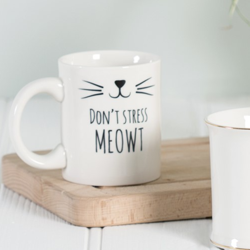 Sass & Belle Κούπα Don't Stress Meowt Sass & Belle Κούπα Don't Stress Meowt