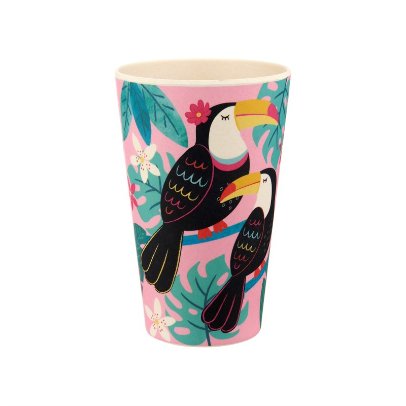 Sass & Belle Ποτήρι από Bamboo Tiki Toucan