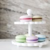 Jabadabado Macarons σε Βάση Σερβιρίσματος