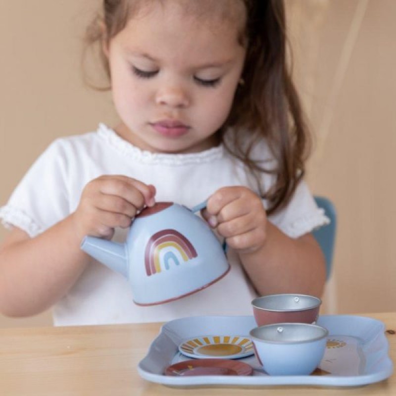 Little Dutch Σετ τσαγιού σε βαλιτσάκι Little Dutch Σετ τσαγιού σε βαλιτσάκι