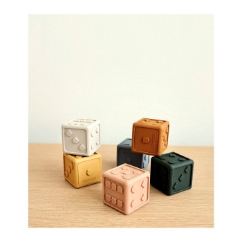 Liewood Σετ Ζάρια Σιλικόνης Rose Mix Liewood Σετ Ζάρια Σιλικόνης Rose Mix