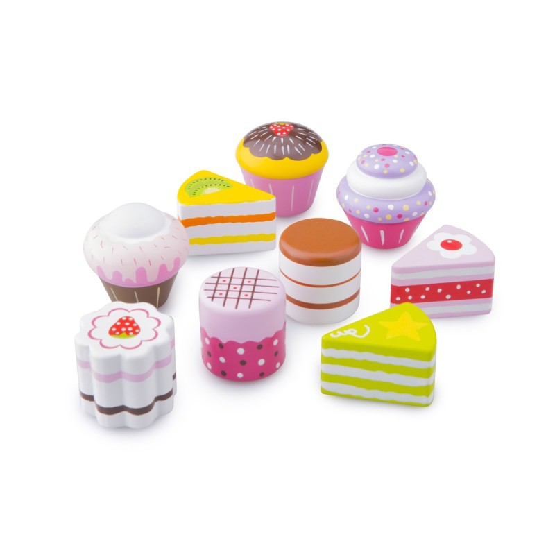 New Classic Toys Κουτί με Γλυκά από Ξύλο για 2+ Ετών 9τμχ New Classic Toys Κουτί με Γλυκά από Ξύλο για 2+ Ετών 9τμχ