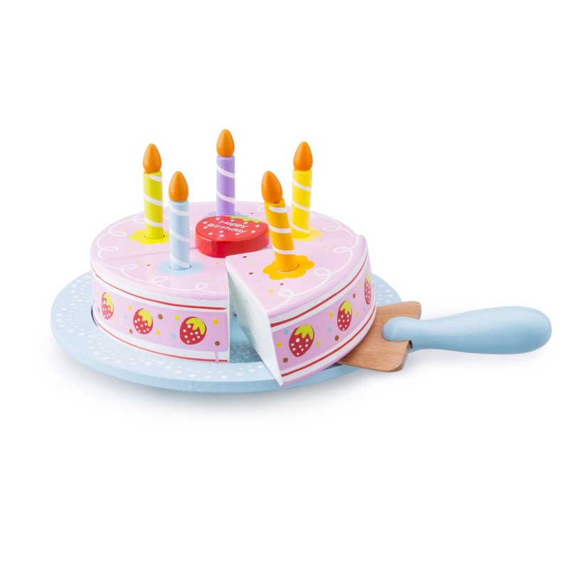 New Classic Toys Τούρτα Γενεθλίων από Ξύλο για 2+ Ετών 12τμχ New Classic Toys Τούρτα Γενεθλίων από Ξύλο για 2+ Ετών 12τμχ