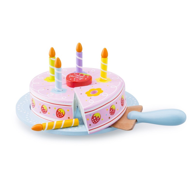 New Classic Toys Τούρτα Γενεθλίων από Ξύλο για 2+ Ετών 12τμχ New Classic Toys Τούρτα Γενεθλίων από Ξύλο για 2+ Ετών 12τμχ