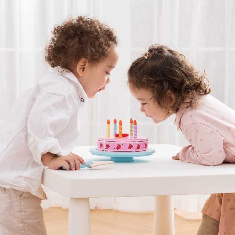 New Classic Toys Τούρτα Γενεθλίων από Ξύλο για 2+ Ετών 12τμχ New Classic Toys Τούρτα Γενεθλίων από Ξύλο για 2+ Ετών 12τμχ
