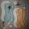 Mushie Πανάκια Ώμου Roman Green/Fog - Σετ των 2 Mushie Πανάκια Ώμου Roman Green/Fog - Σετ των 2