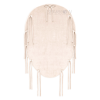 Sparrow Βρεφικό Μαξιλάρι Φωλιά Velvet Beige