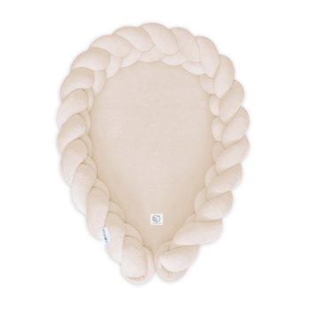 Sparrow Βρεφικό Μαξιλάρι Φωλιά Velvet Almond