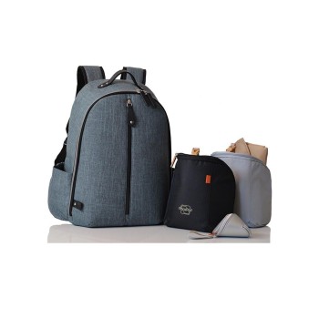 Pacapod Τσάντα-Αλλαξιέρα Πλάτης Picos Slate 43x43εκ.