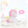 A Little Lovely Company Led Παιδικό Διακοσμητικό Φωτιστικό Unicorn Ροζ 8.5x12.5x10εκ.