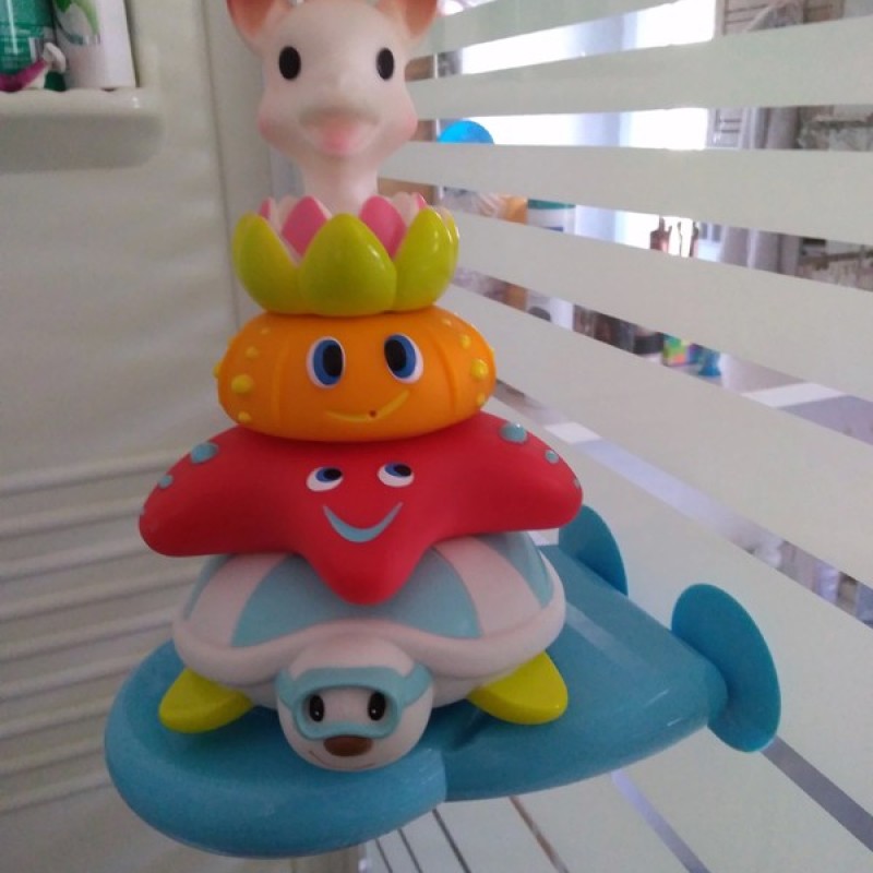 Sophie La Girafe Πυραμίδα Παιχνίδι Μπάνιου Sophie La Girafe Πυραμίδα Παιχνίδι Μπάνιου