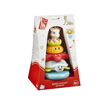 Sophie La Girafe Πυραμίδα Παιχνίδι Μπάνιου