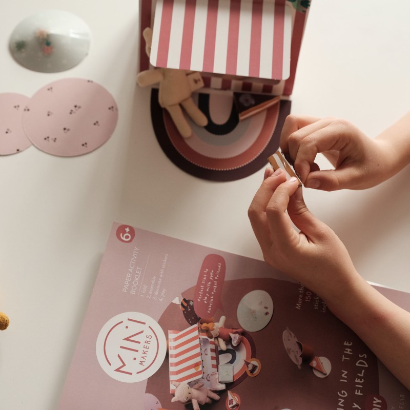 Fabelab Minimakers Βιβλιαράκι Δραστηριοτήτων Happy Fields Fabelab Minimakers Βιβλιαράκι Δραστηριοτήτων Happy Fields