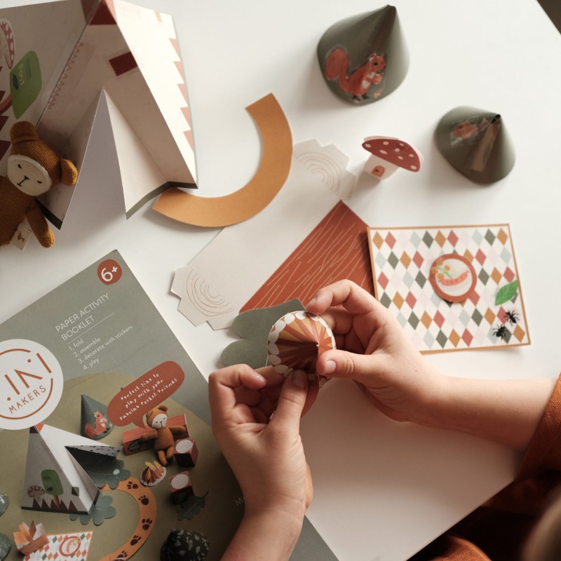 Fabelab Minimakers Βιβλιαράκι Δραστηριοτήτων Enchanted Forest Fabelab Minimakers Βιβλιαράκι Δραστηριοτήτων Enchanted Forest