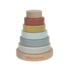 Little Dutch Stacking Rings Pure & Nature από Ξύλο για 12+ Μηνών