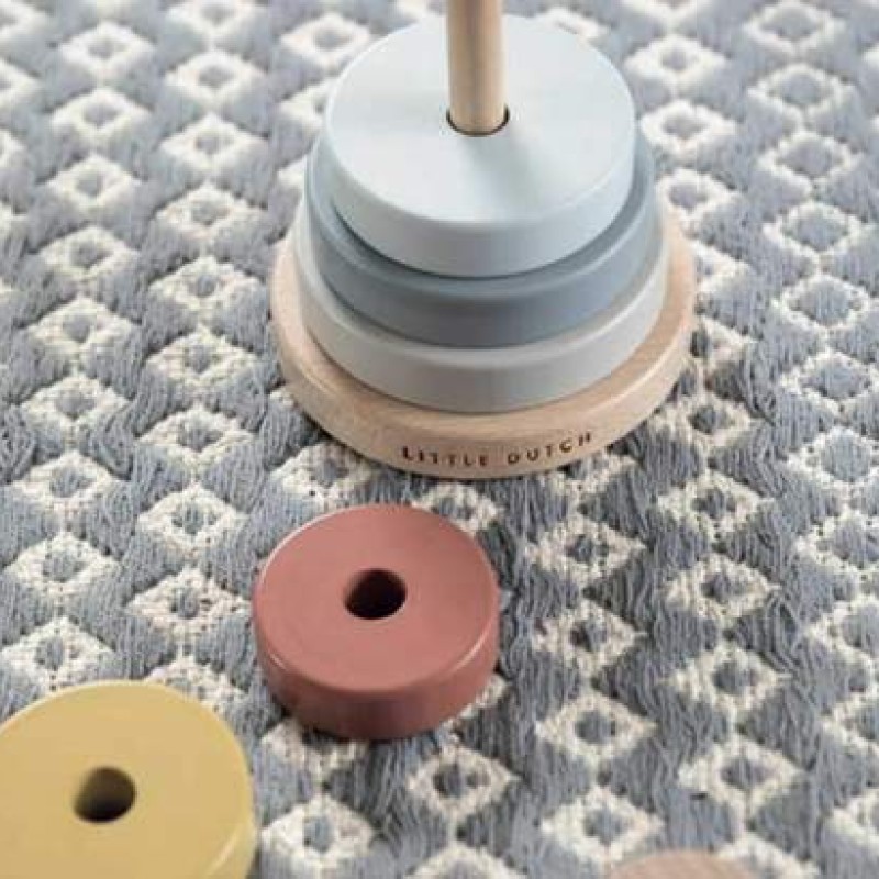 Little Dutch Stacking Rings Pure & Nature από Ξύλο για 12+ Μηνών Little Dutch Stacking Rings Pure & Nature από Ξύλο για 12+ Μηνών