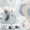 Kids Concept Ξύλινο συρόμενο τρενάκι Edvin (πολύχρωμο)