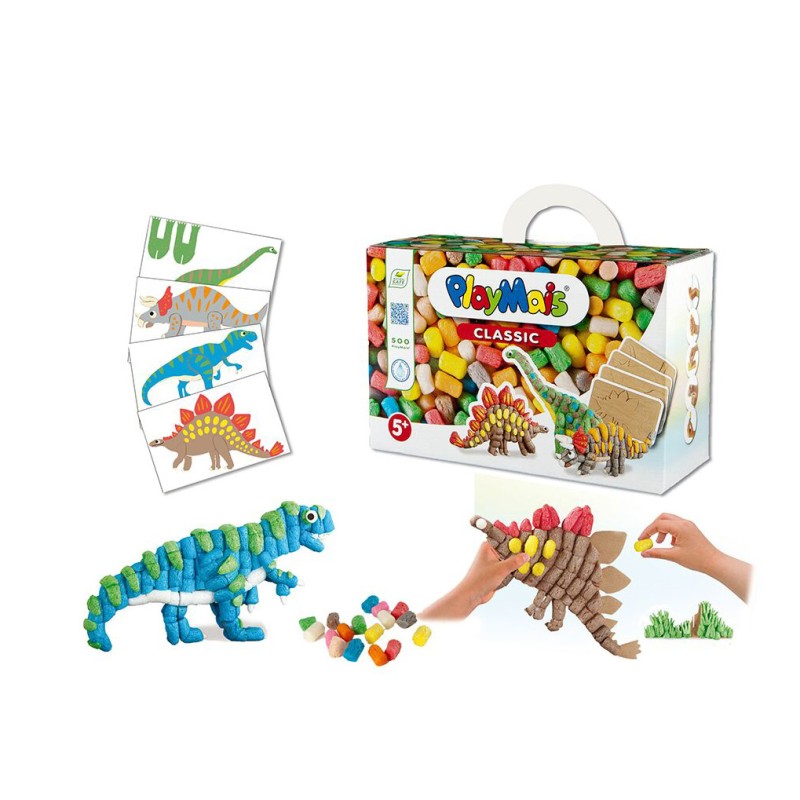 Playmais Fun To Learn Παιδική Χειροτεχνία Κάρτες Διασκέδασης Δεινόσαυρος Playmais Fun To Learn Παιδική Χειροτεχνία Κάρτες Διασκέδασης Δεινόσαυρος