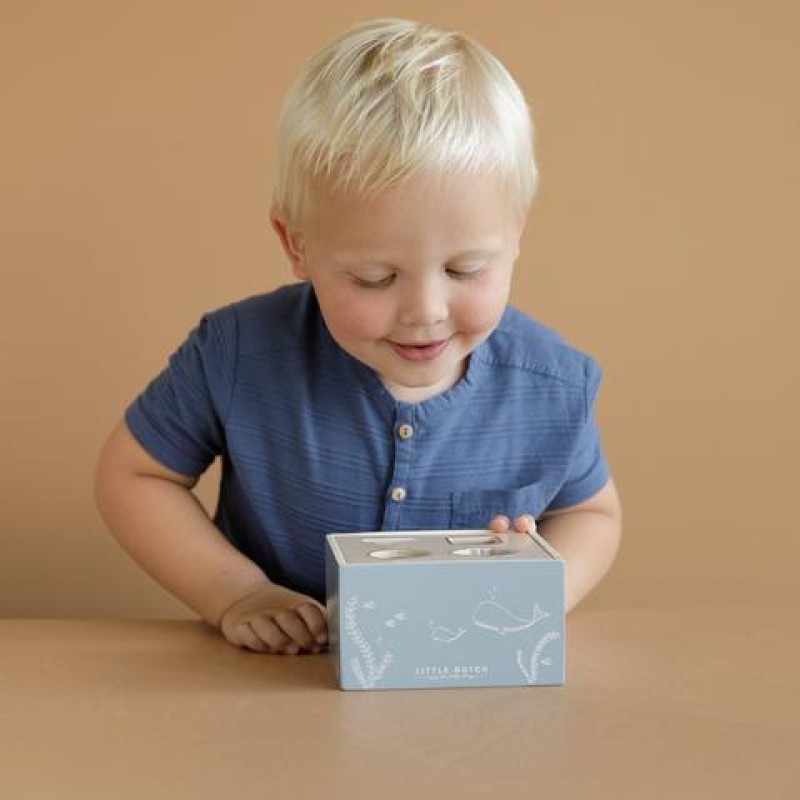 Little Dutch Ξύλινο παιχνίδι ταξινόμησης σχημάτων Ocean Little Dutch Ξύλινο παιχνίδι ταξινόμησης σχημάτων Ocean