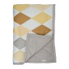 Fabelab - Κουβέρτα Patchwork Diamond Yellow Mix