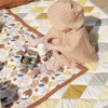 Fabelab - Κουβέρτα Patchwork Diamond Yellow Mix