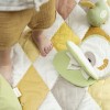 Fabelab - Κουβέρτα Patchwork Diamond Yellow Mix