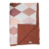 Fabelab - Κουβέρτα Patchwork Diamond Rose Mix