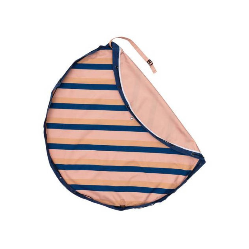Play&Go Στρώμα Παιχνιδιού Τσάντα 2 σε 1 Outdoor Mokka Stripes Play&Go Στρώμα Παιχνιδιού Τσάντα 2 σε 1 Outdoor Mokka Stripes