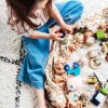 Play&Go Στρώμα Παιχνιδιού Τσάντα 2 σε 1 Geo Mustard