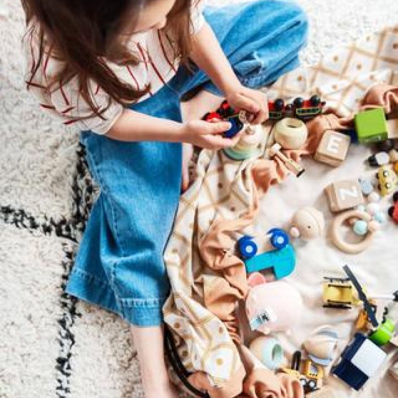 Play&Go Στρώμα Παιχνιδιού Τσάντα 2 σε 1 Geo Mustard Play&Go Στρώμα Παιχνιδιού Τσάντα 2 σε 1 Geo Mustard
