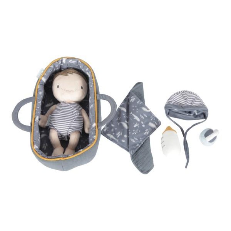 Little Dutch Σετ με Μωρό Κούκλα Baby Doll Jim για 2+ Ετών 25 εκ.