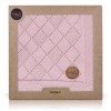 Ceba Baby Κουβέρτα Αγκαλιάς & Λίκνου Diamonds Πλεκτή 90x90cm Pink
