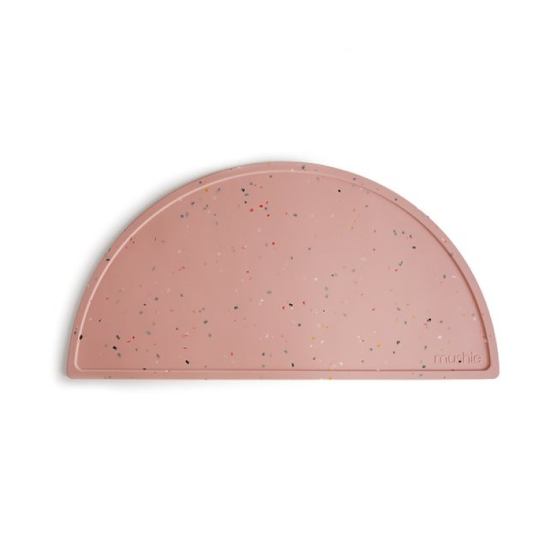 Mushie Σουπλά Σιλικόνης Powder Pink Confetti