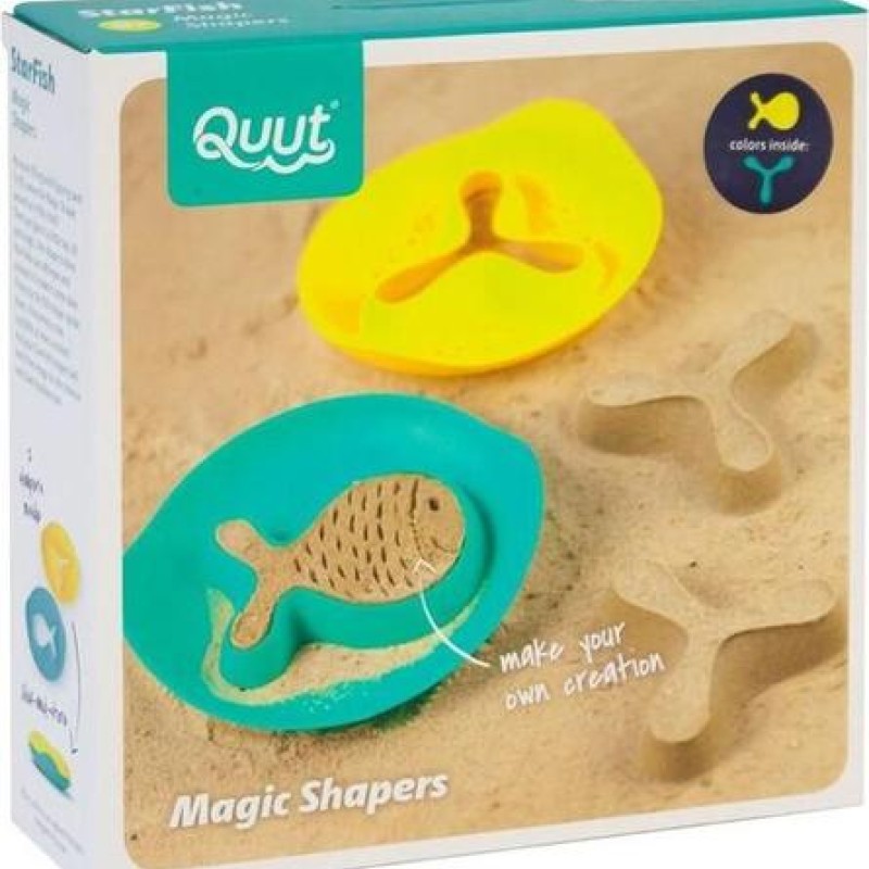 Quut Magic Shapers Σετ Καλούπια για την Άμμο (2τμχ) Quut Magic Shapers Σετ Καλούπια για την Άμμο (2τμχ)