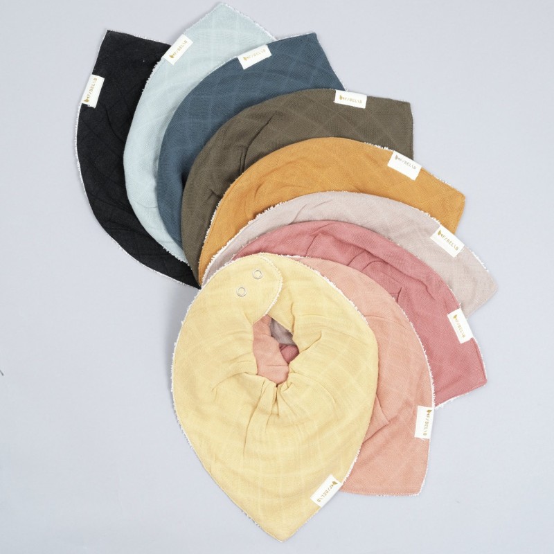 Fabelab Σαλιάρες Bandana Olive Garden 3τμχ. Fabelab Σαλιάρες Bandana Olive Garden 3τμχ.