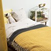 Fabelab Βρεφική Κουβέρτα Grid Ochre