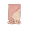 Fabelab Βρεφική Κουβέρτα Grid Old Rose