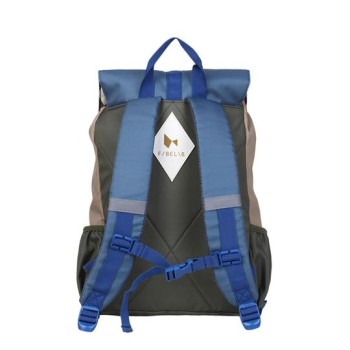 Fabelab Σχολική Τσάντα Olive Mix Μεγάλη