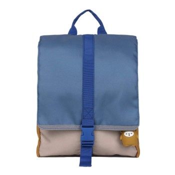 Fabelab Σχολική Τσάντα Olive Mix Μικρή